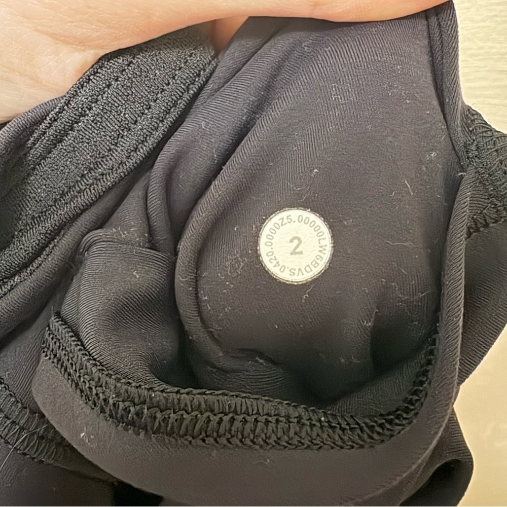 Lululemon Invigorate High-Rise Crop 23" Black Size 2 W6BDVS - Picture 14 of 14